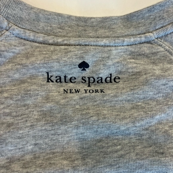 kate spade Coffee Cup Lipstick Graphic Women’s Sweatshirt - Picture 5 of 6